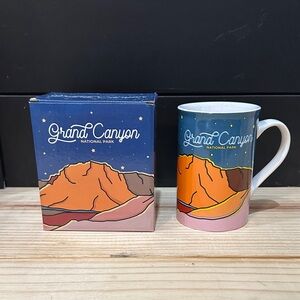 Scenic Grand Canyon Mug - Blue and Orange